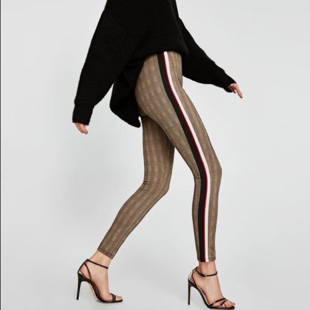 Zara Basic Tan Leggings